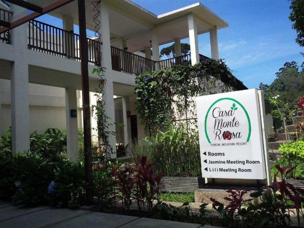 Casa Monte Rosa Puncak Esterno foto